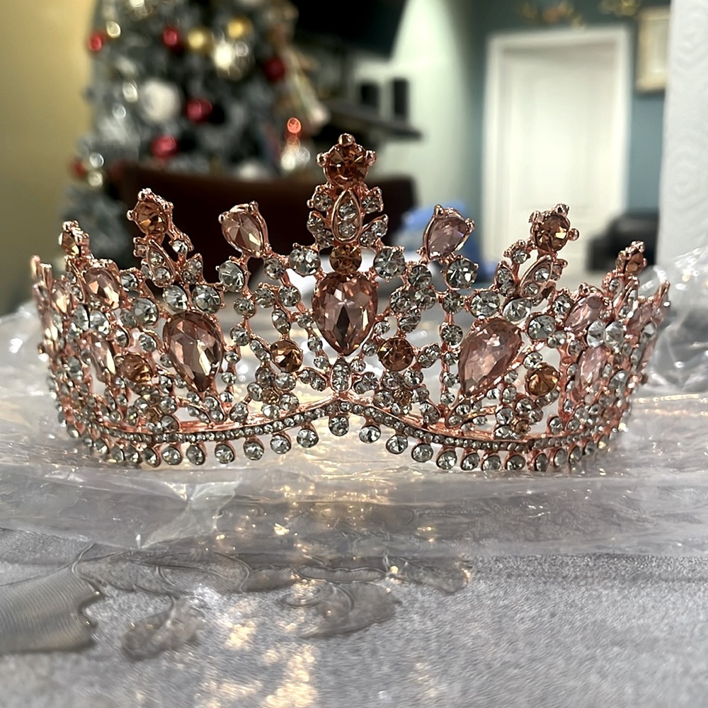 Rose Gold Tiara.